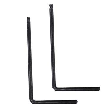 Imagem de RiToEasysports Ferramenta de Chave Allen Truss Rod Durável para Guitarra Acústica, Chave de Treliça de Guitarra Em Forma de L de Aço para Ajuste de Pescoço, Extremidade Esférica de 4 Mm/5 Mm, 2