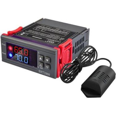 Imagem de Controlador de Temperatura e Umidade Termostato SHT2000 para Monitoram