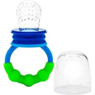 Imagem de Alimentador infantil lolly de silicone azul