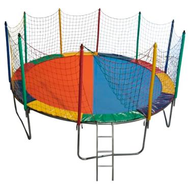 Imagem de Cama Elástica Nacional Colorida - 4,00m