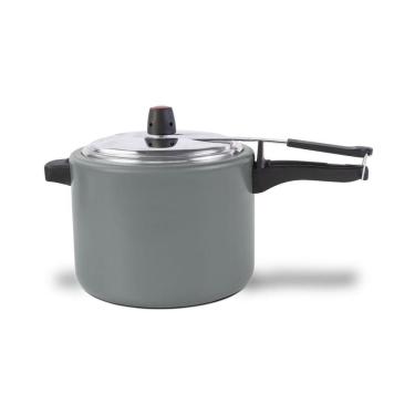 Imagem de Panela De Pressão 23 Cm 7,5 L Revestimento Cerâmico Mineral Resist Ceramic Life Vapt Cinza