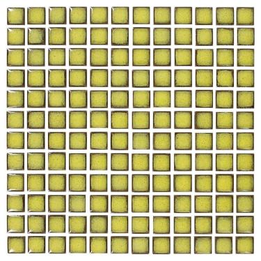 Imagem de Pastilha Cerâmica Nefertiti Mostarda 2x2 Placa 30x30cm - 1012020007