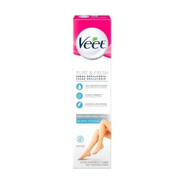 Imagem de Creme Depilatório Veet 200ml Pure Fresh Pele Sensível