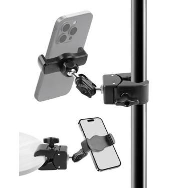 Imagem de Suporte de microfone, suporte de telefone, braçadeira BILIONE para tel
