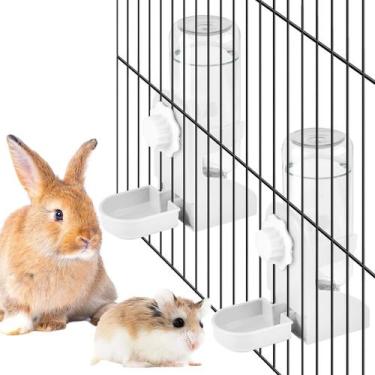 Imagem de Dispensador de água animal kathson 500ml sem vazamento para animais de