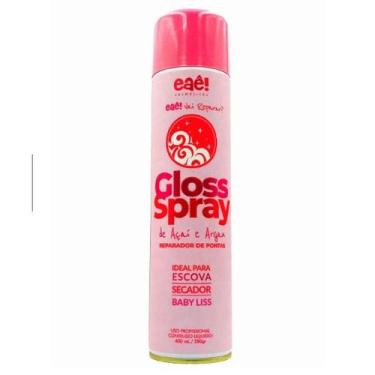 Imagem de Gloss Spray Protetor Térmico 400ml Extra Brilho Liso Intenso Reparador