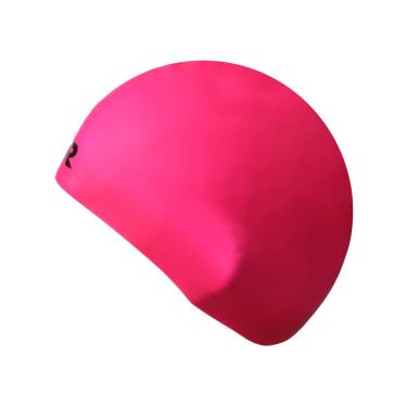 Imagem de TYR Touca de natação de silicone de cabelo longo adulto sem rugas para tranças, dreadlocks, natação simplificada, proteção do cabelo