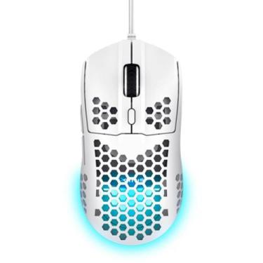 Imagem de Mouse Gamer GXTrust 928W Helox Ultraleve, RGB, 6 Botões, 6400 DPI, USB