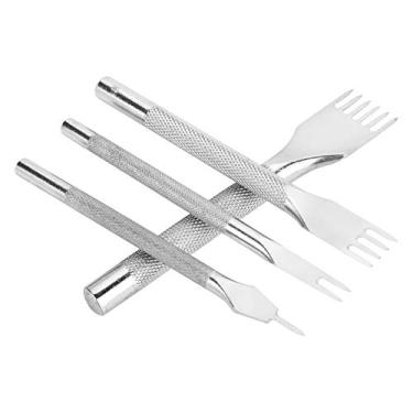 Imagem de Generic Conjunto Versátil de Cinzel Perfurador de Couro – Ferramenta Perfeita para Profissionais de Artesanato e Amadores