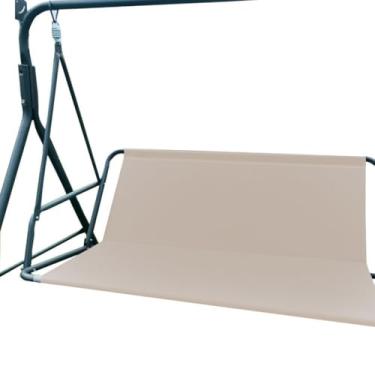 Imagem de Chewtoyo 600D Oxford Cushion Replacement Swing Seat Cover, Waterproof Swing Seat Protection Cover, Swing Cushion Covers, for Patio Garden Yard, 58.3 X 19.7 X 19.7 Inches