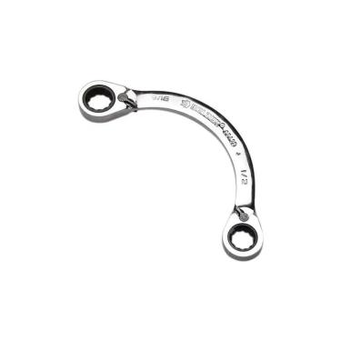 Imagem de Chave Estrela Com Catraca Reversível Angular 1-2x9-16 Tipo Starter Belzer 9842bt