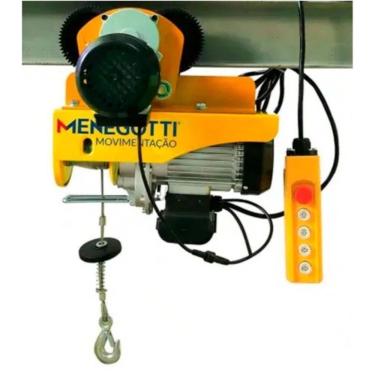 Imagem de Guincho Elétrico De Coluna Menegotti Prime 500-1000kg 220v 12m – Potente, Resistente E Profissional