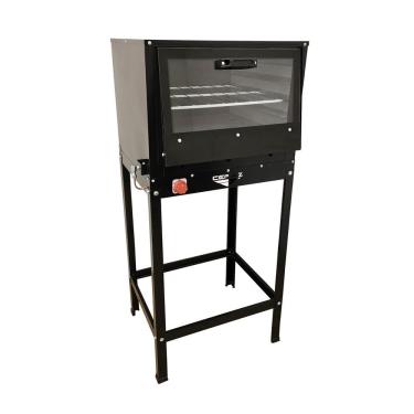 Imagem de Forno Médio Com Cavalete 80 Litros Baixa Pressão Com Tampa De Vidro Cefaz Frg-08