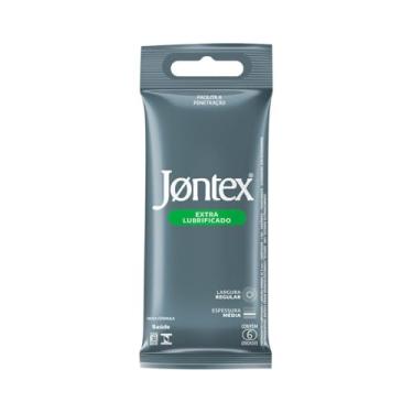 Imagem de Preservativo Camisinha Jontex Extra Lubrificado - 6 Unidades