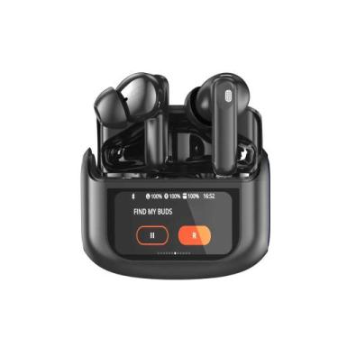Imagem de Fone De Ouvido s/fio Bluetooth Earbuds AirTouch Black EB-216 - Hrebos,