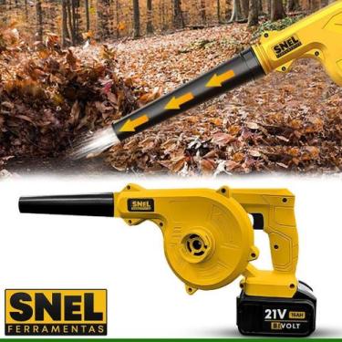 Imagem de Soprador De Folhas Bivolt A Bateria 21V Sn12 Snel Ferramentas - Uzy