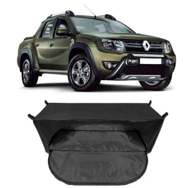 Imagem de Bolsa Para Caçamba Bag Maleiro Renault Oroch Pickup Mala Impermeável 285 Litros Carrhel
