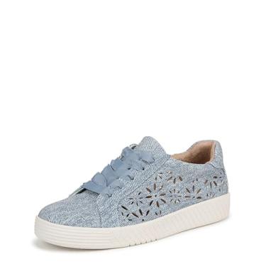 Imagem de Naturalizer Tênis feminino Neela-perf, Tecido azul jeans claro, 39 BR