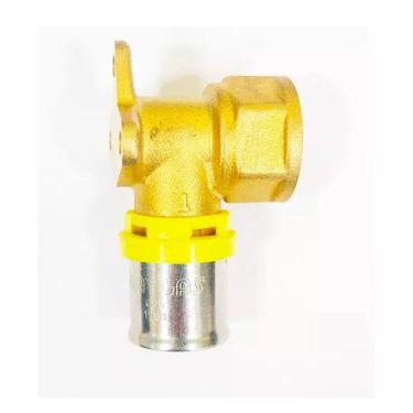 Imagem de Cotovelo Para Tubo Multicamada 20Mm X 1/2 Fêmea Com Flange