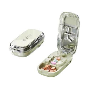 Imagem de Cortador De Comprimidos Ajustável 3 Em 1, Divisor De Comprimidos Preci