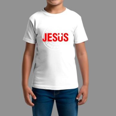 Imagem de Camisetas Infatil Básica Masculina Casual Estilosa Gola Redonda King O