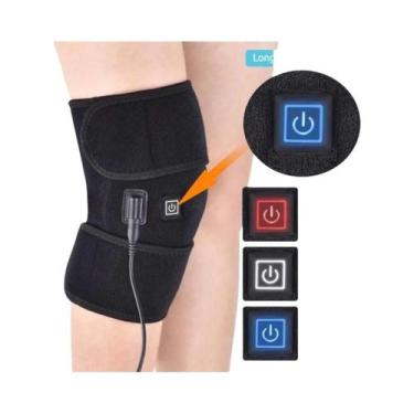 Imagem de Almofada Massageadora Vibratória Aquecida Para Relaxamento E Aquecimen