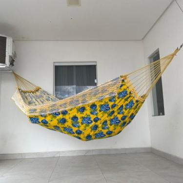 Imagem de Rede De Dormir Descanso Grande Casal Reforçada Sol A Sol Estampada De 