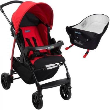 Imagem de Carrinho de Bebe e Ninho Burigotto Ecco Red Vermelho