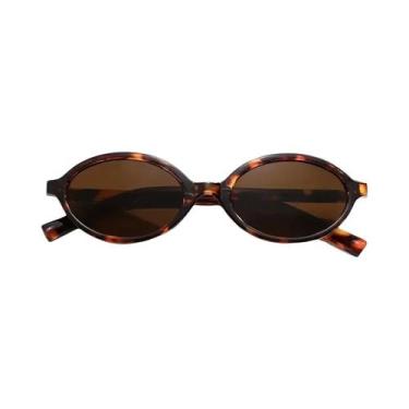 Imagem de Óculos De Sol Vintage Femininos De Luxo, Marca Designer, Anti Luz Azul