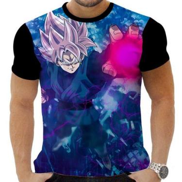 Imagem de Camiseta Camisa Personalizada Anime Clássico Dragon Ball Goku Black 11