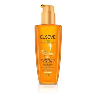 Imagem de Elséve Oléo Extraordinário Leave In Anti Frizz Protetor Térmico Tratamento Reconstrutor Para Todos Os Tipos De Cabelo