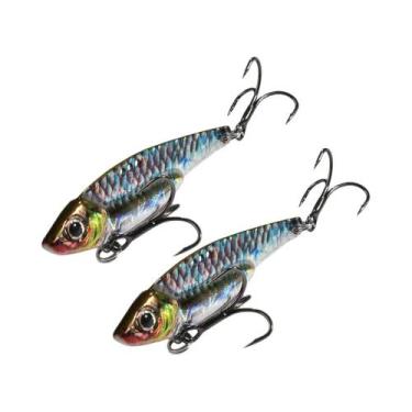 Imagem de Isca De Pesca Giratória De Alta Resistência Com Gancho Triplo, 7.5g 10