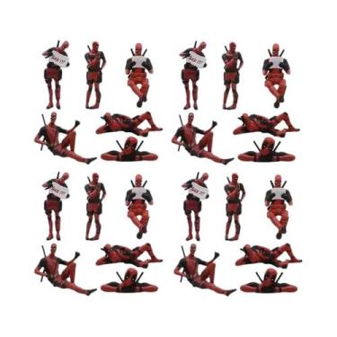 Imagem de Boneco Deadpool Wolverine, Figura De Filme Legal E Fofa Para Presentes