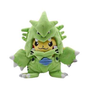 Imagem de Brinquedos De Pelúcia Eevee Pikachu Charizard Lucario Bonecos De Anima