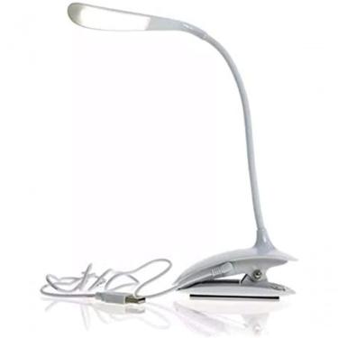 Imagem de Luminária De Mesa Touch De Led Nsbao Com Presilha Cabo Usb Garra
