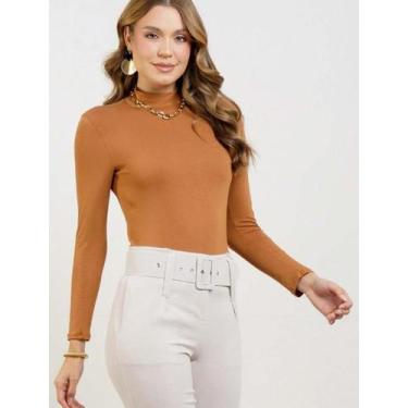 Imagem de Blusa Segunda Pele Gola Alta Aderente E Confortável - Aline Store, Car