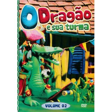 Imagem de DVD O Dragão e Sua Turma Produzido em Claymation - MD Movie
