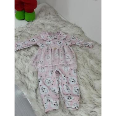 Imagem de Conjunto de bata com tule em brilho e calça - Drika