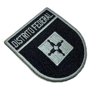 Imagem de BE0154ET02 Bandeira Distrito Federal Bordado Termo Adesivo - BR44
