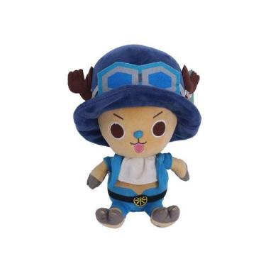 Imagem de Brinquedo de boneca de pelúcia One Piece Sabo Blue 25 cm para crianças