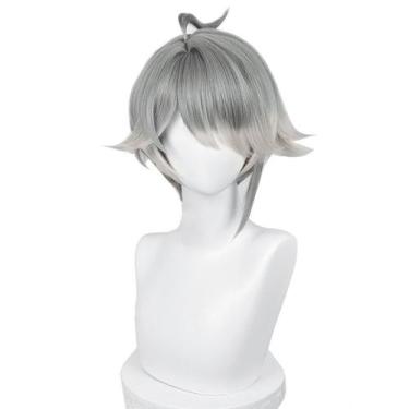 Imagem de Peruca de festa de anime Genshin Impact Alhaithams Synthetic - taiyuan