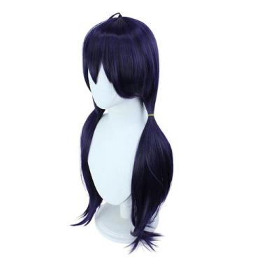 Imagem de Peruca de cosplay Bungos Stray Dogs Izumis Kyoukas 80cm para anime - t