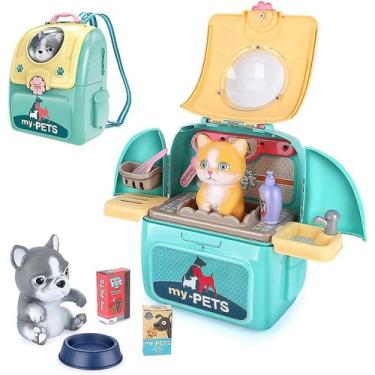 Imagem de Brinquedos veterinários para crianças Pet Care Role Play Set - Gloome 
