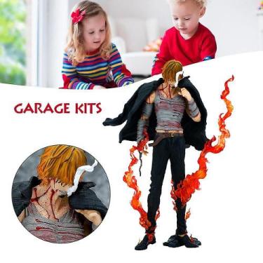 Imagem de Boneco de ação Sajy Cartoon One Piece Vinsmoke Sanji 28cm - Gloome Sto