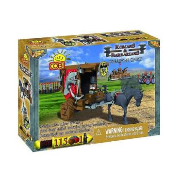Imagem de Conjunto de construção: Carrinho de armas de 115 peças Romans & Barbar