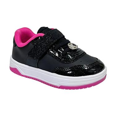 Imagem de Tênis Kidy Happy Respi-tec Infantil 3130055 Preto/Pink-Unissex