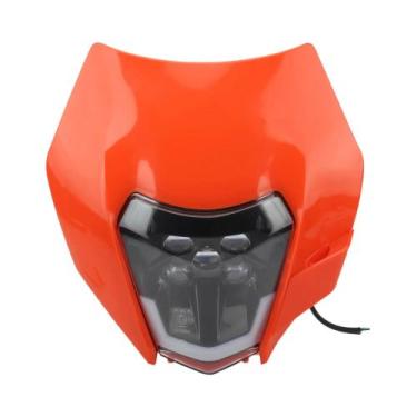Imagem de Farol LED Universal Para Motocicletas KTM EXC XC SX MX Supermoto Endur