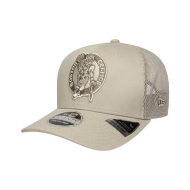 Imagem de Boné New Era Tonal 970SS Boston Celtics Bege Masculino-Masculino