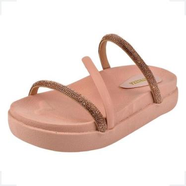 Imagem de Sandália Feminina Tamanco Plataforma  Papete Chinelo - Patrizza, 38, N