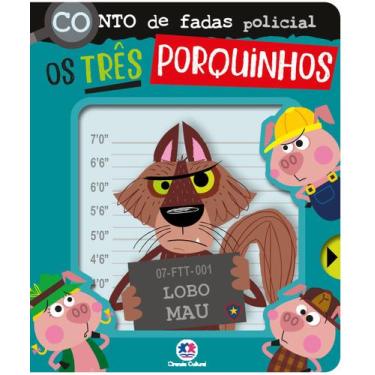 Imagem de Livro - Conto de fadas policial: Os Três Porquinhos